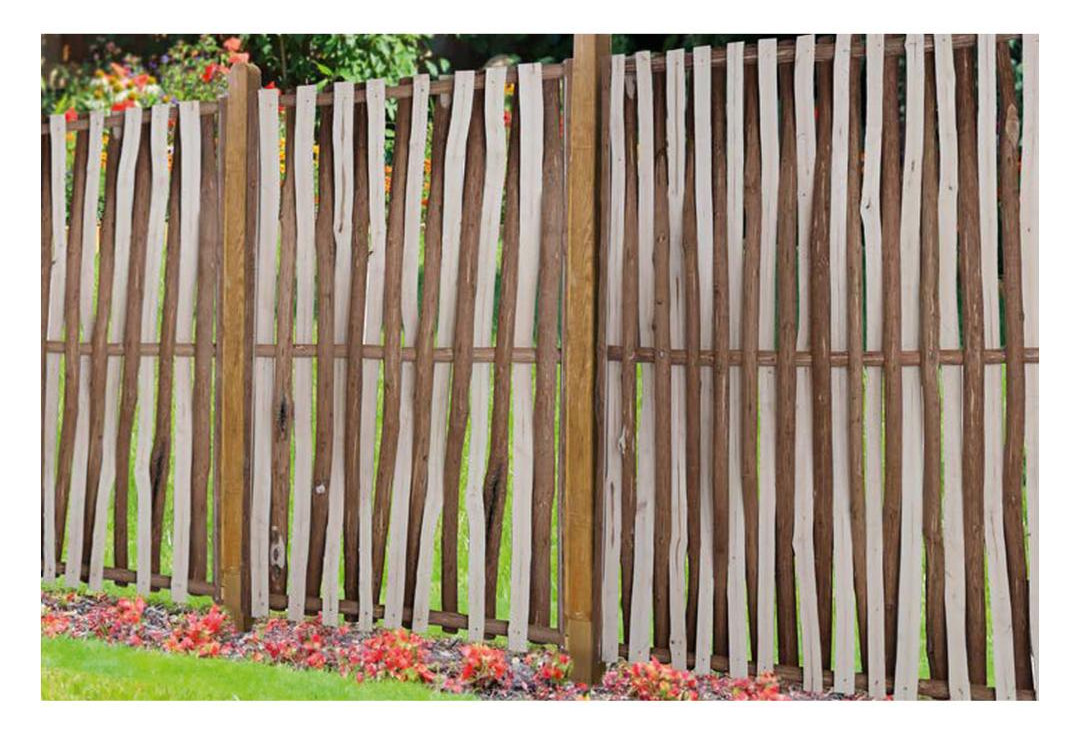 Bild PACO-Serie aus Halblatten 150 x 180 cm, mit seitlichem Rahmen, naturbelassen - n.a.-3