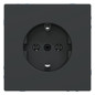 Steckdose 1f anth glz System Design UP IP20