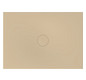 Bette Duschfliese BetteAir 1400 x 1000 mm, bahama beige, Rechteck, glasierter Titan-Stahl, mit Minimum-Täger