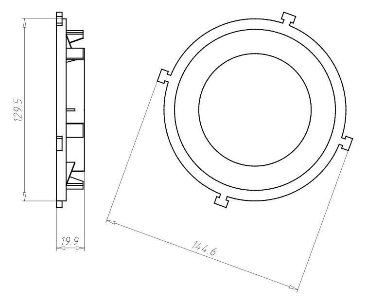 Frontteil HaloX Zubehör