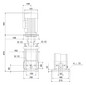 Grundfos Vertikale Kreiselpumpe CRN1-5 A-CA-A-V-HQQV 3x230/400 50HZ