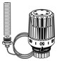 Heimeier Thermostat-Kopf K R 1/2 x 128 mm, mit Wendel-Tauchfühler, weiß