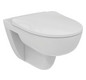 Ideal-Standard Wandtiefspül-WC-Paket i.life A ohne Spülrand, 36,5x54,5x33cm, weiß