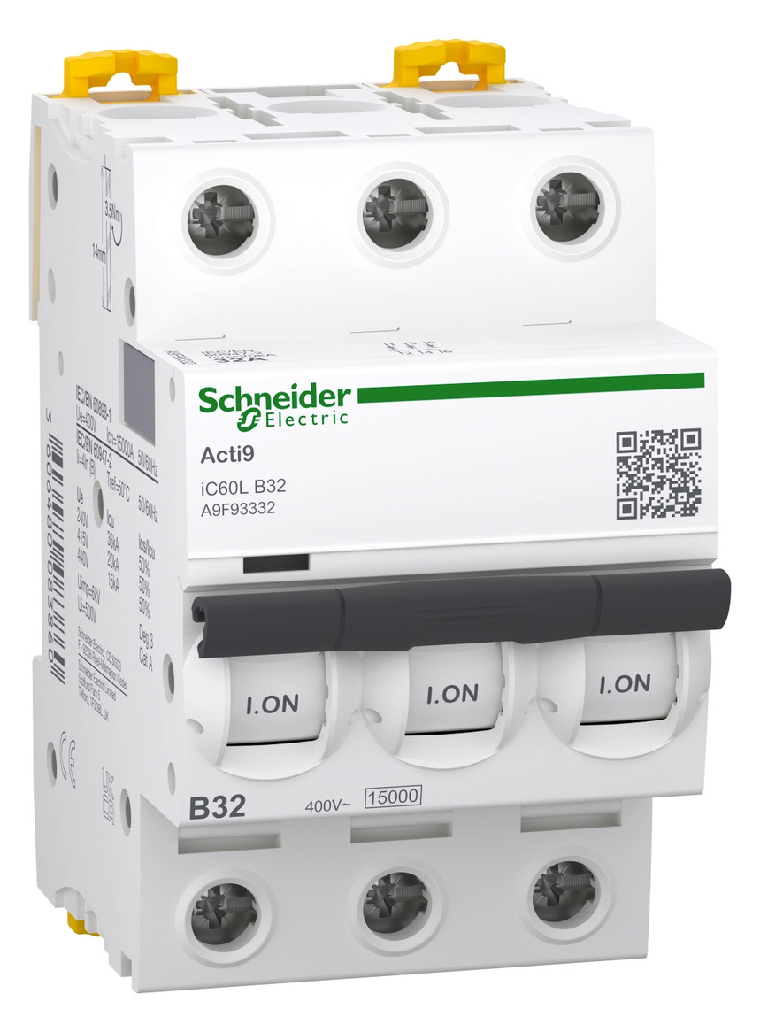 Leitungsschutzschalter AC Acti9 B 32A 3p 400V 3TE 50Hz IP20