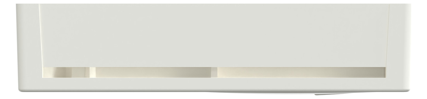 Zentralplatte Raumtemp System M polws glz div.Symbole