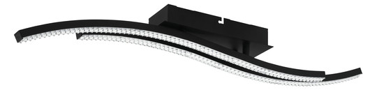 EGLO LED-Deckenleuchte Schwarz/    99801 