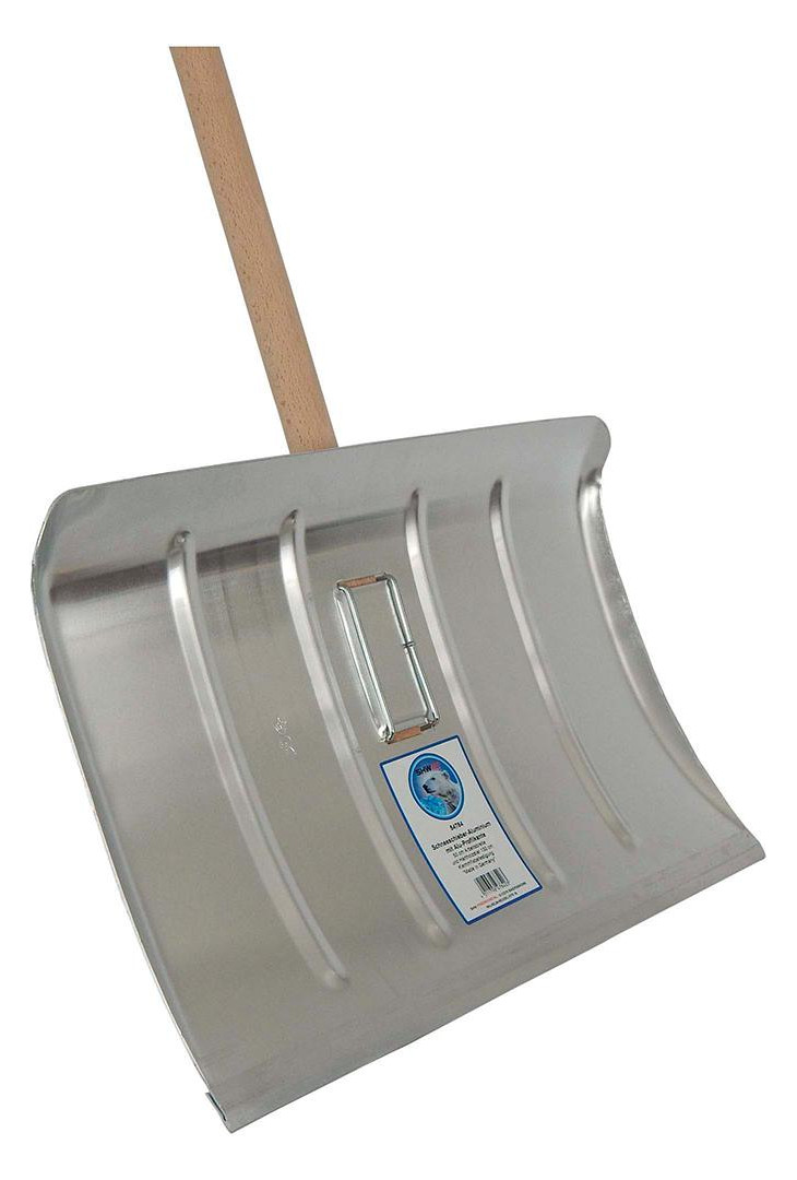 Bild Schneeschieber Aluminium 500mm mit Stiel - SHW-0