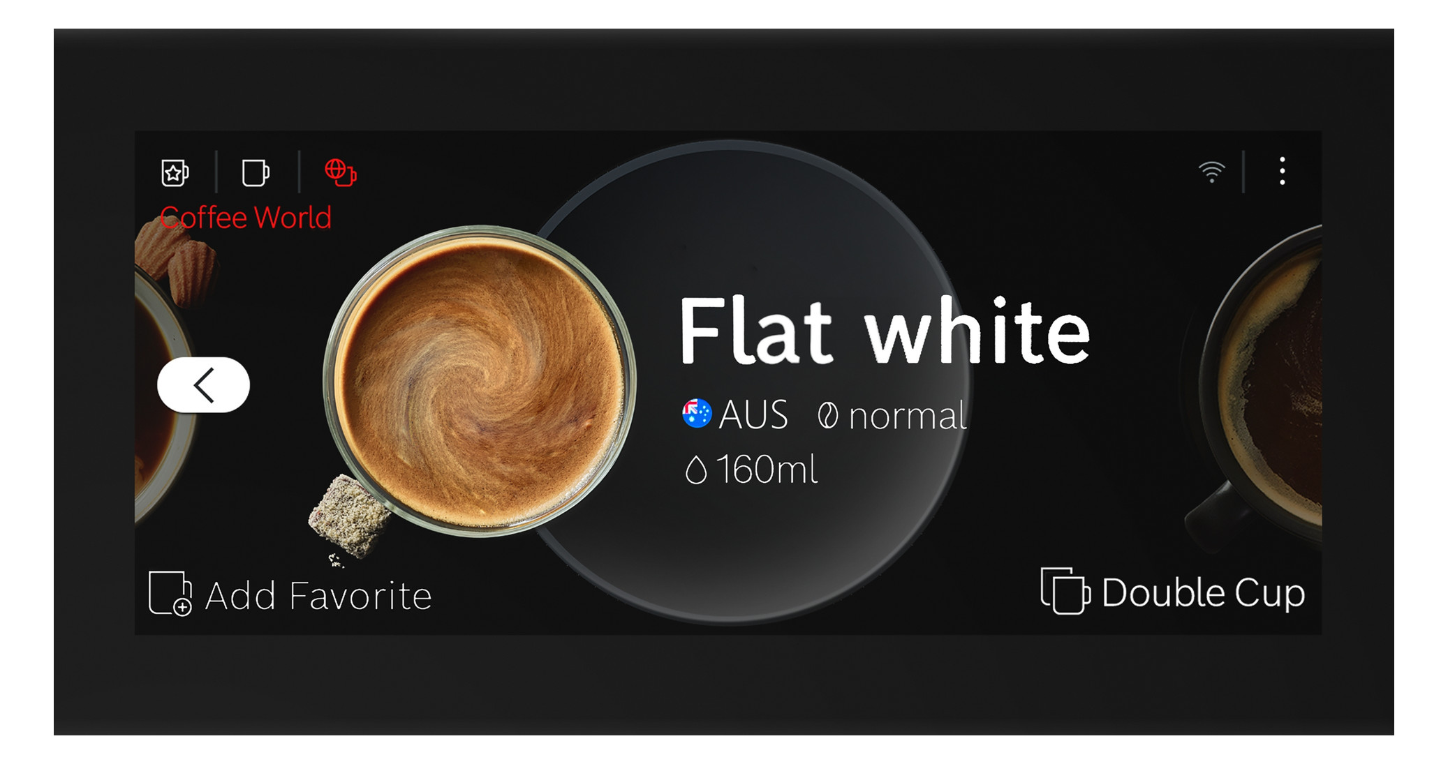 Kaffeevollautomat Caf/Cap sw Milchschaum m.Display Cafe/Capp EB 19bar