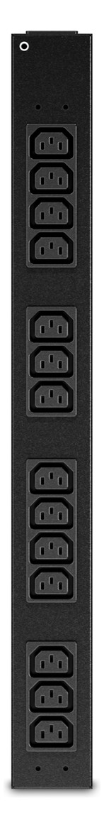 Rack-Stromverteilung 14xC13 240V m.Sicherung Mit Sicherung Schaltbar