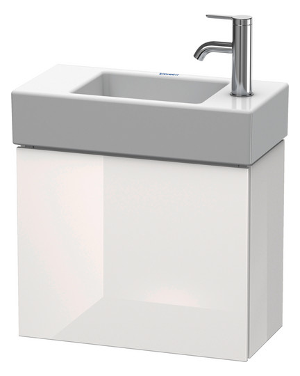 Duravit Waschtisch-Unterschrank L-Cube 48x24x40cm, wandhängend, Tür rechts, eiche natur