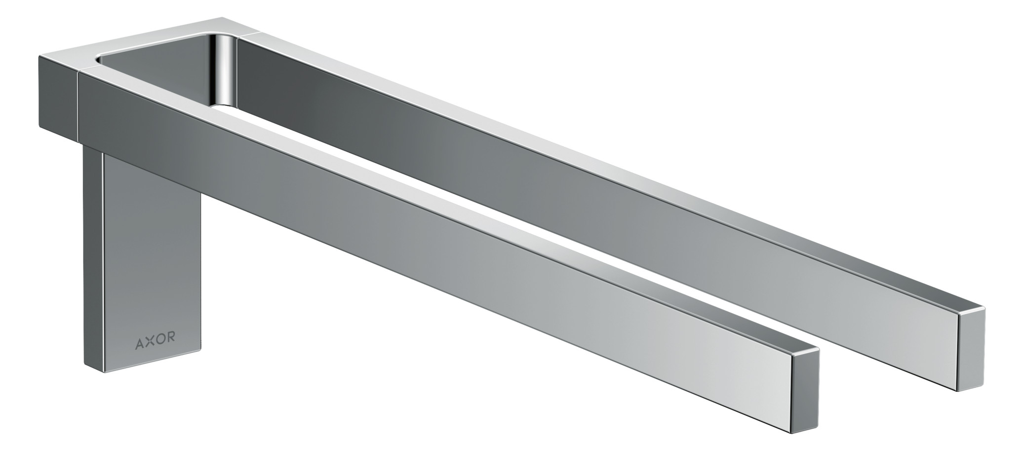 hansgrohe Handtuchhalter Axor Universal Rectangular 380mm, zweiarmig, feststehend, chrom