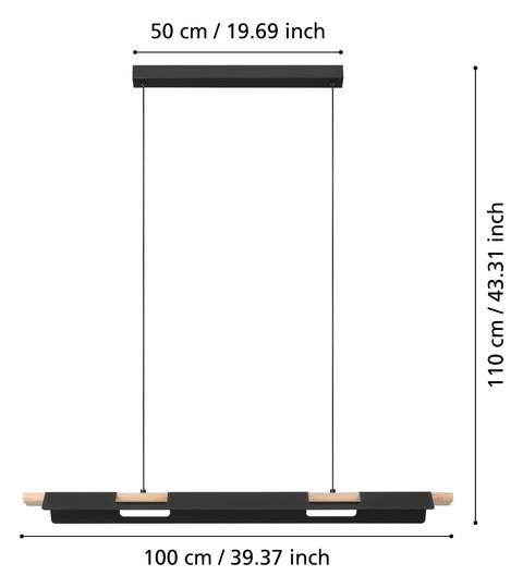 EGLO LED-Hängeleuchte              98836 