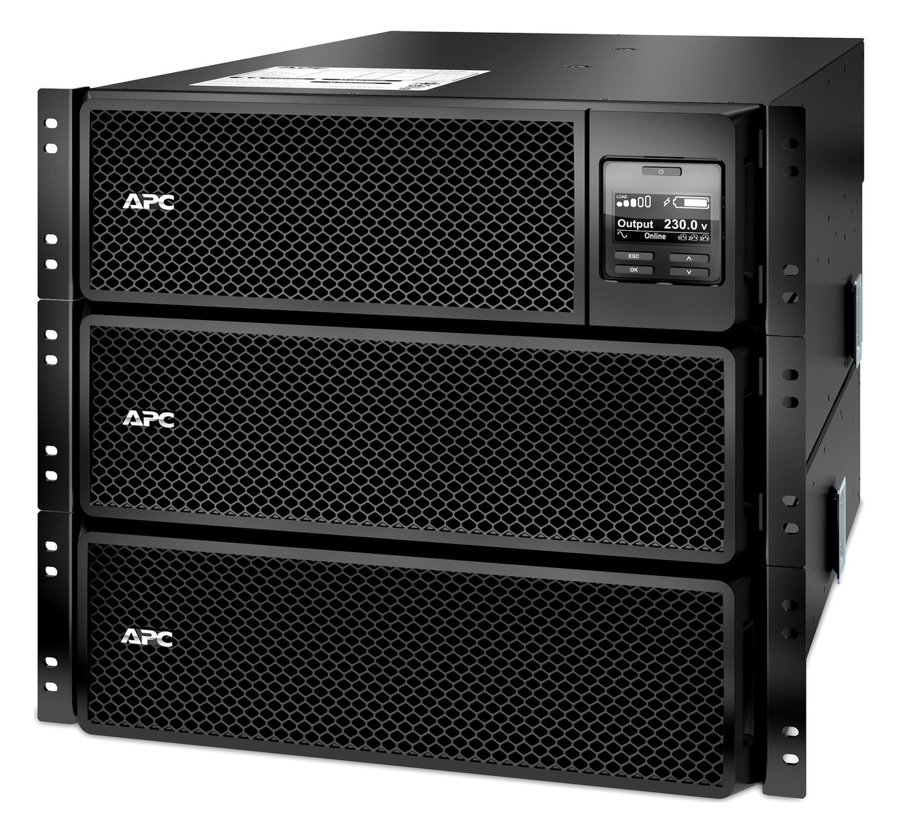 USV 482,6mm(19) Online 10000VA 3,75min 100-275V 19Zoll-Gerät 432x263x715mm