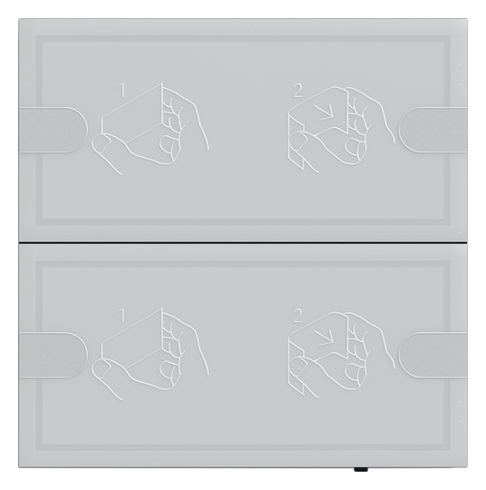 GIRA 1042028 Tastsens.4.95 Komfort 2f 