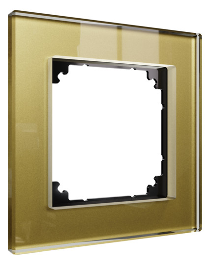 Rahmen 1f go glz Glas f.GEB-K Unterputzmontage