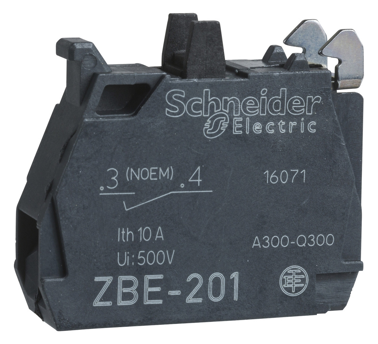 Hilfsschalterblock 1S 3A/AC Schraub