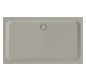 Duschwanne BetteUltra 5806 170x100x3,5cm, Glasur, Mini-Wannenträger, stone