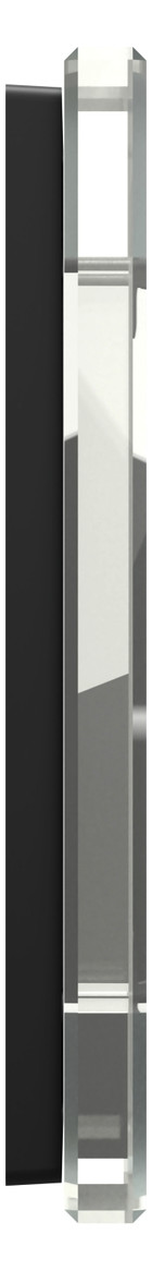 Rahmen 1f diamsi glz M-PLAN Glas f.GEB-K Unterputzmontage