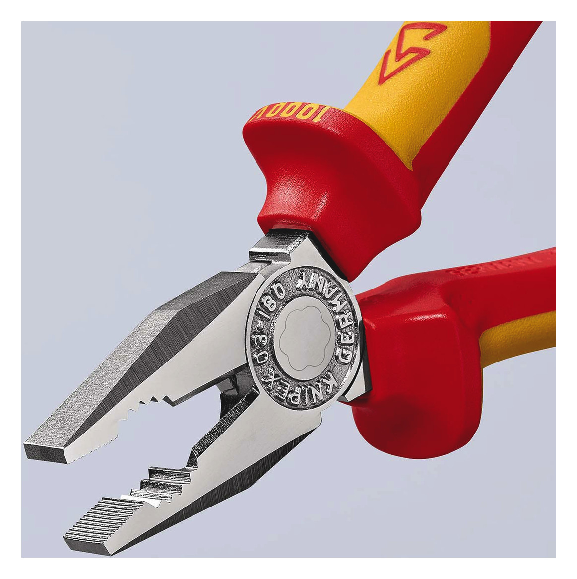 Kombizange 180mm vorst.Schneide 1000V Schutzisoliert 1000V 2Komp VDE