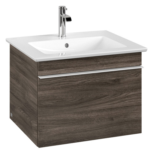 V&B Waschtisch-Unterschrank Venticello 55,3x42x50,2cm, Griff White, stone oak