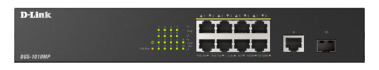 D-Link 10-Port Layer2 PoE+  DGS-1010MP/E 