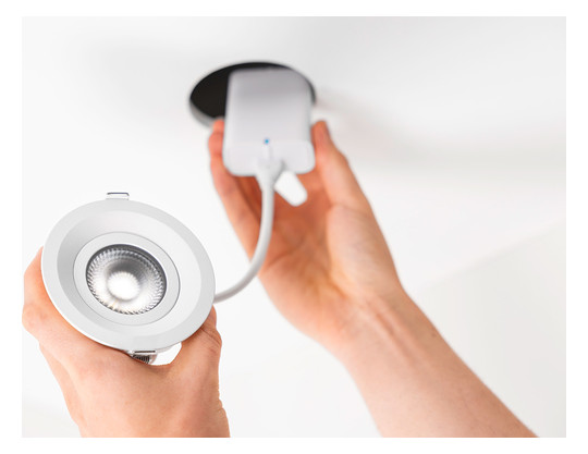 PLEJD Einbaustrahler mit Dimmer DWN-01-W 