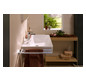 hansgrohe Waschtisch Xanuia Q 600x480mm, mit Hahnloch/Überlauf, weiß