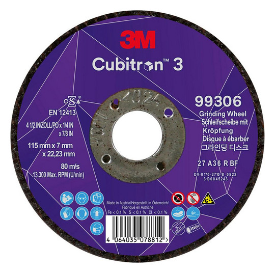 3M-Schruppscheibe Cubitron 3 - 115x7mm