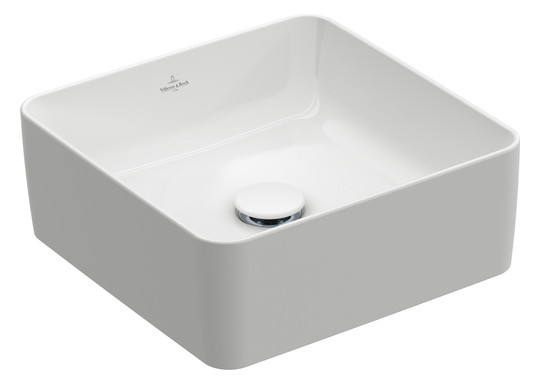 V&B Aufsatzwaschtisch Collaro 38 x 38 cm, ohne Überlauf, weiß C-plus