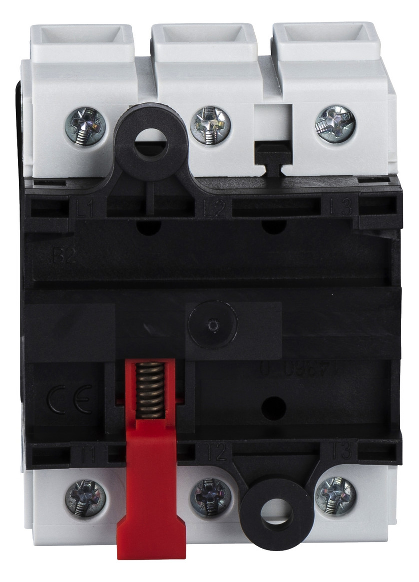 Hauptschalter 63A 3p IP65 Einb NOT-AUS Festeinbau 18,5kW/AC