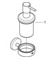 GROHE Seifenspender Essentials 160ml, mit Halter, verdeckte Befestigung, supersteel