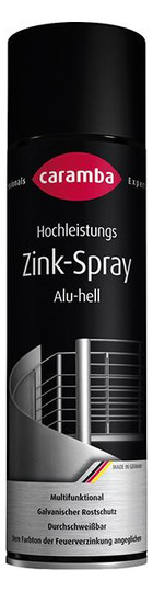 Caramba-Profi Zink-Spray Alu-hell - 500ml
