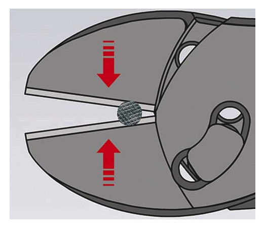 Seitenschneider 180mm isol