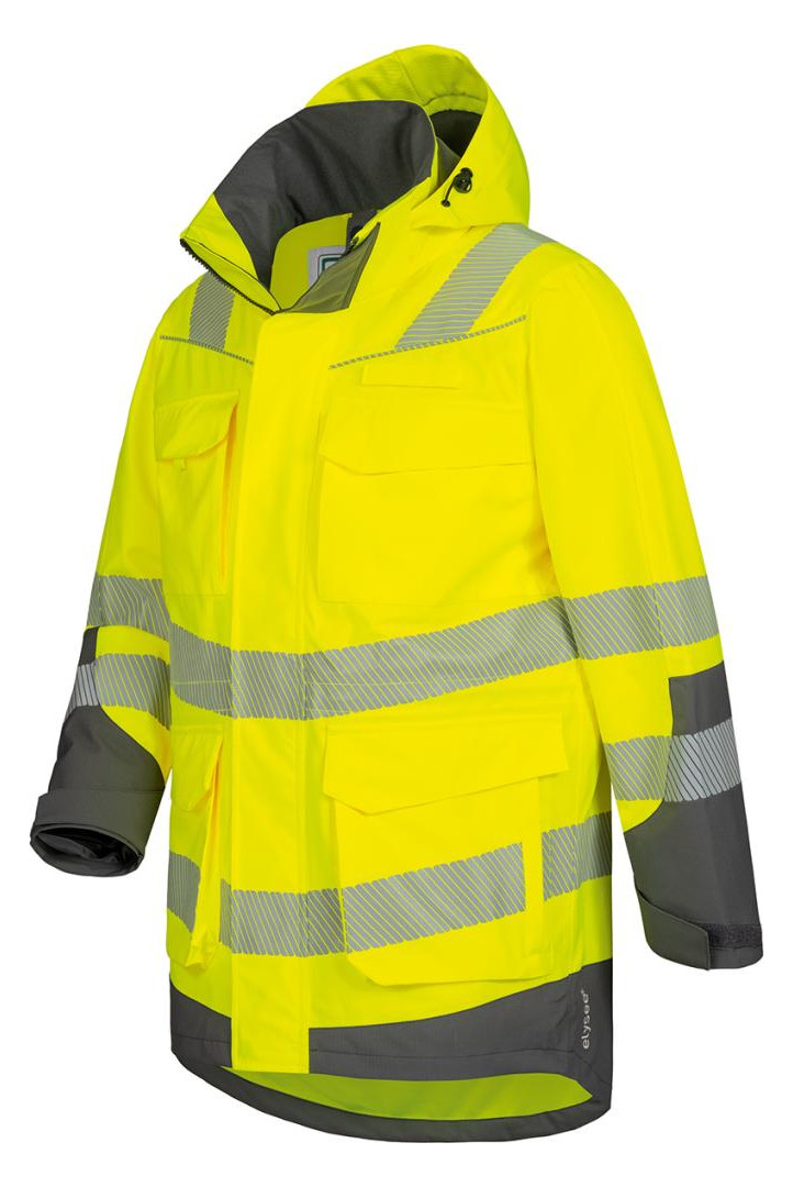Bild Warnschutzparka Arwid gelb/grau Gr. M - n.a.-2