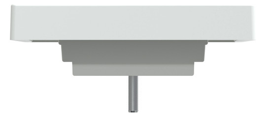 Zentralplatte UAE/IAE 1f System M akws Schraubbef aktivweiß