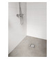 hansgrohe RainDrain Spot Boden-Punktablauf Komplettset, 150x150mm, rückseitig befliesbar, Edelstahl