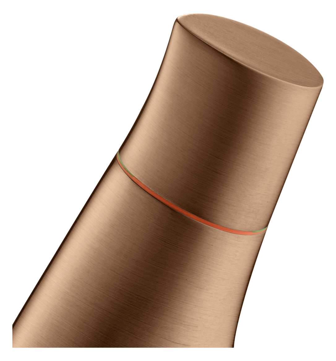 hansgrohe Waschtisch-Zweigriff-Armatur 80 Axor Starck Organic Ausladung 116mm, unverschließbare Ablaufgarnitur, brushed red gold hansgrohe Waschtisch-Zweigriff-Armatur 80 Axor Starck Organic Ausladung 116mm, unverschließbare Ablaufgarnitur, brushed red gold