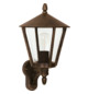 Wandanbauleuchte 57W HV br IP44 E27 Ø260x450mm