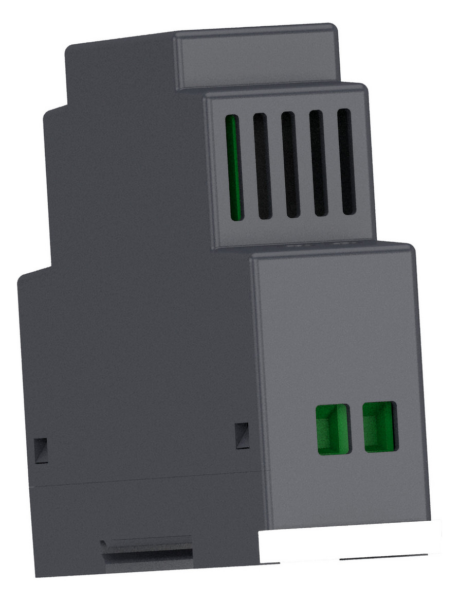 Gleichstromversorgung REG 100-240V 2,5W 0,4A f.Reiheneinb IP20 Gleichstromversorgung REG 100-240V 2,5W 0,4A f.Reiheneinb IP20