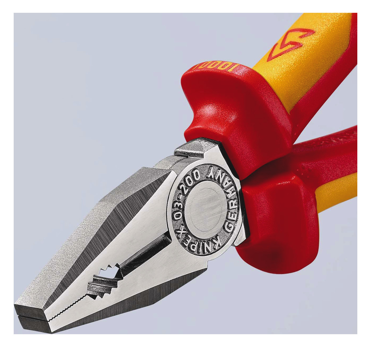 Kombizange 200mm vorst.Schneide 1000V Schutzisoliert 1000V 2Komp VDE