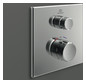 Ideal-Standard Fertigmontageset CeraTherm Navigo für UP-Brausethermostat, eckig, Chrom