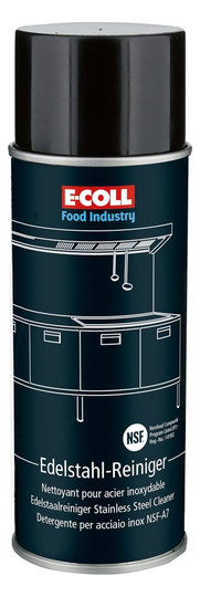 E-COLL-Edelstahlreiniger-Spray NSF-A7 - 400 ml