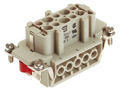 HART Buchseneinsatz 3 pol.   09340032701 