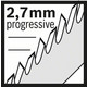Stichsägeblatt Holz 100mm f.Holz