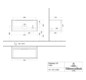 V&B Waschtisch-Unterschrank Subway 3.0 97,3x42,9x47,8cm, mit LED/Griff Volcano black, pure white