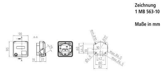 Datendose 2f Cat6 IP44 Cepex UP/Einb RJ45 Kst Unterputz/Einbau