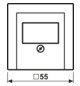 Zentralplatte TAE 1f AS/A aws Schraubbef ohne