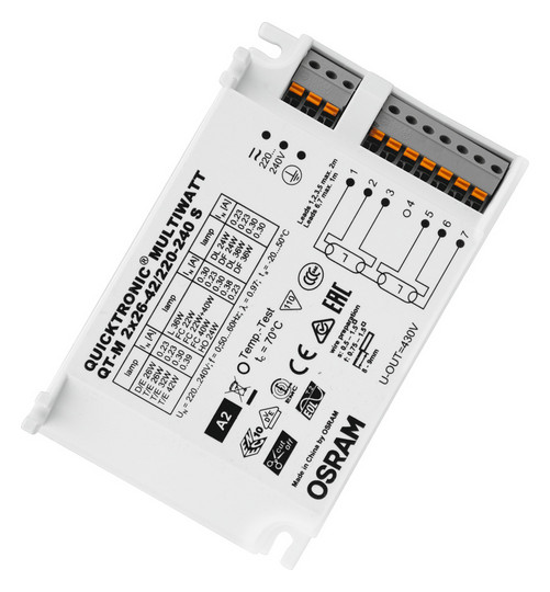 OSR Quicktronic  QT-M 2X26-42W/230-240 S 