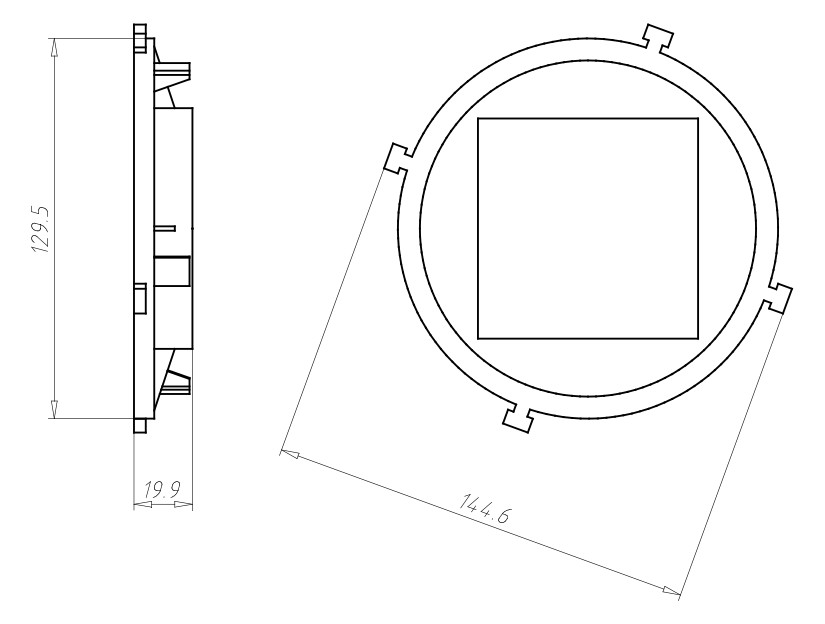 Frontteil HaloX Zubehör