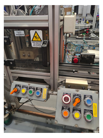 Steuerschalter 4stuf IP66 4richt 10A Ø31mm 80mm Mit Rückzug in Nullstellung